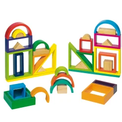 Houten Bouwvormen Fantasie, 38dlg>Goki Online