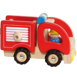 Houten Brandweerauto>Goki Hot