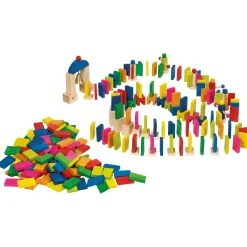 Houten Domino Speelset, 247dlg.>Goki Best