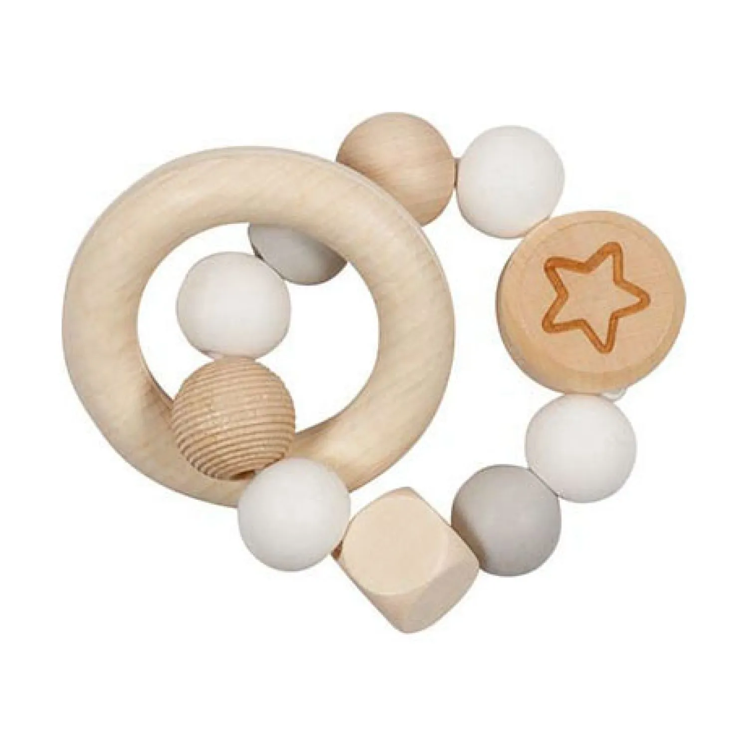 Houten Grijpring Ster-Goki Sale