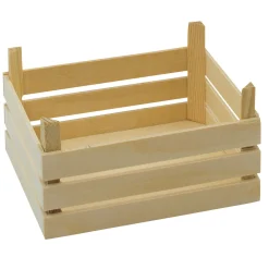 Goki Houten Groente- en Fruitkist, set van 3 Clearance