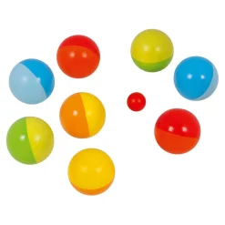 Goki Houten Jeu de Boules Spel met Katoenen Zak, 9dlg. New