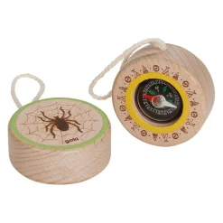 Houten Kompas Spin-Goki Discount