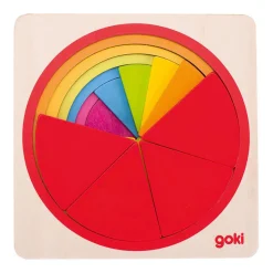 Houten Lagenpuzzel Cirkel, 21st.-Goki Discount