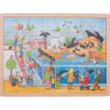 Houten Legpuzzel - Dierentuin, 48st.>Goki Outlet