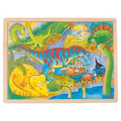 Goki Houten Legpuzzel - Dino's, 48st. Sale
