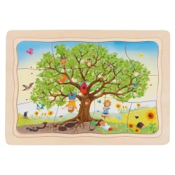 Goki Houten Legpuzzel Mijn Appelboom, 32st. New