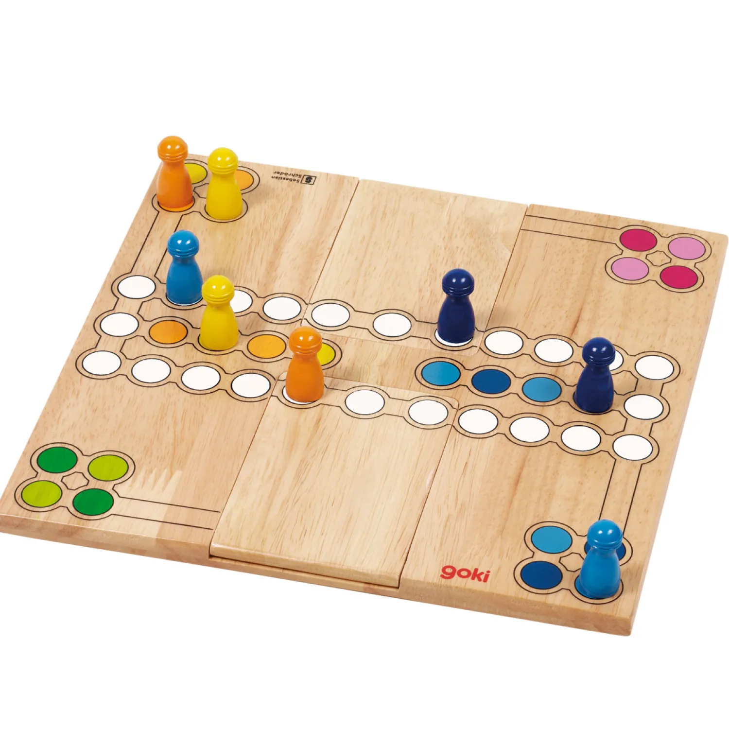Houten Ludo Spel - Variabel>Goki Online