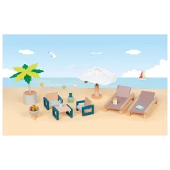 Houten Poppenhuis Tuinmeubelset Mallorca-Goki New