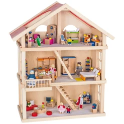 Houten Poppenhuis XL>Goki Online
