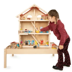 Houten Poppenhuis XL><noscript><img width=