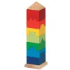 Goki Houten Stapel Toren, 9dlg. New
