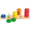 Houten Stapelpuzzel kleur-Goki New