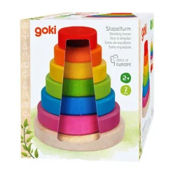 Goki Houten Stapeltoren, 7dlg. Outlet