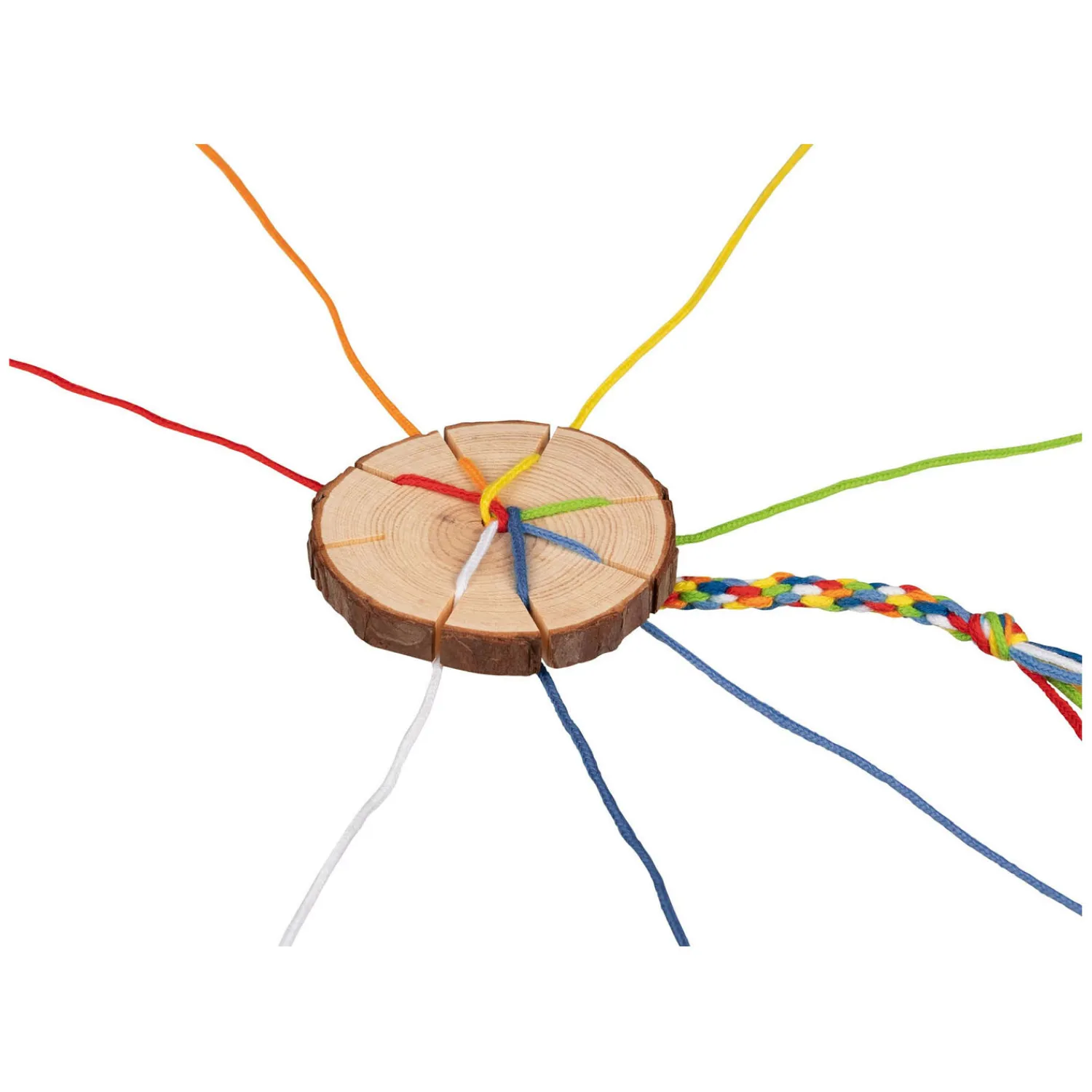 Houten Vlecht Disc Armbanden Maken Knutselset-Goki Clearance