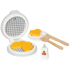 Houten Wafelijzer met Accesoires, 9dlg.-Goki Best