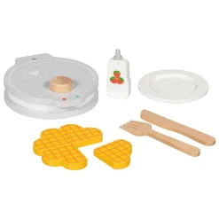 Houten Wafelijzer met Accesoires, 9dlg.-Goki Best