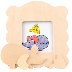 Kleur je eigen Houten Fotolijstje-Goki Outlet