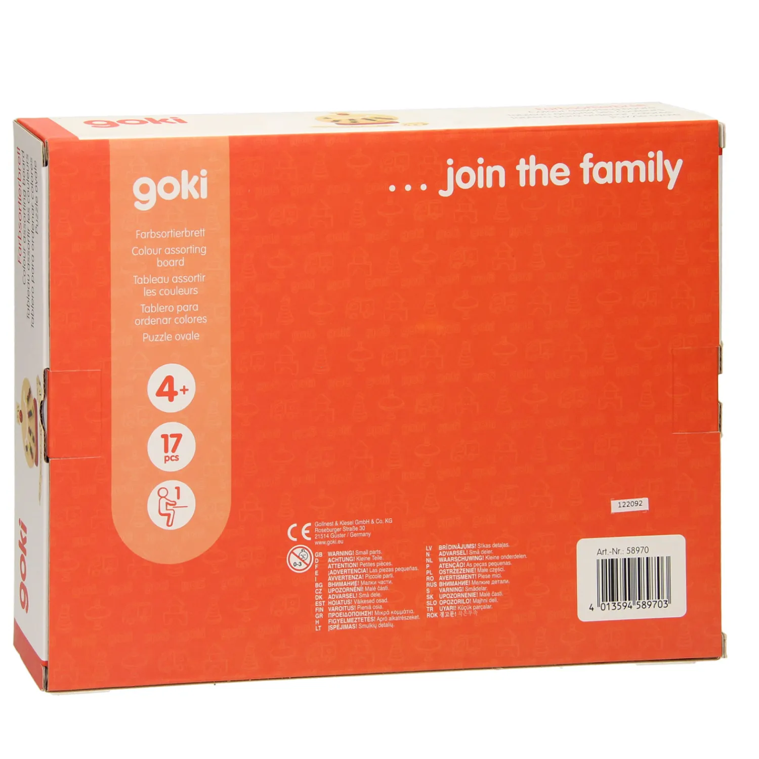 Kleuren Sorteerspel-Goki Best