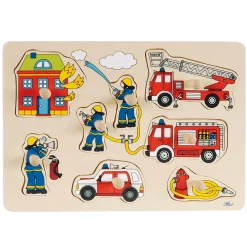 Noppenpuzzel Brandweer-Goki Online