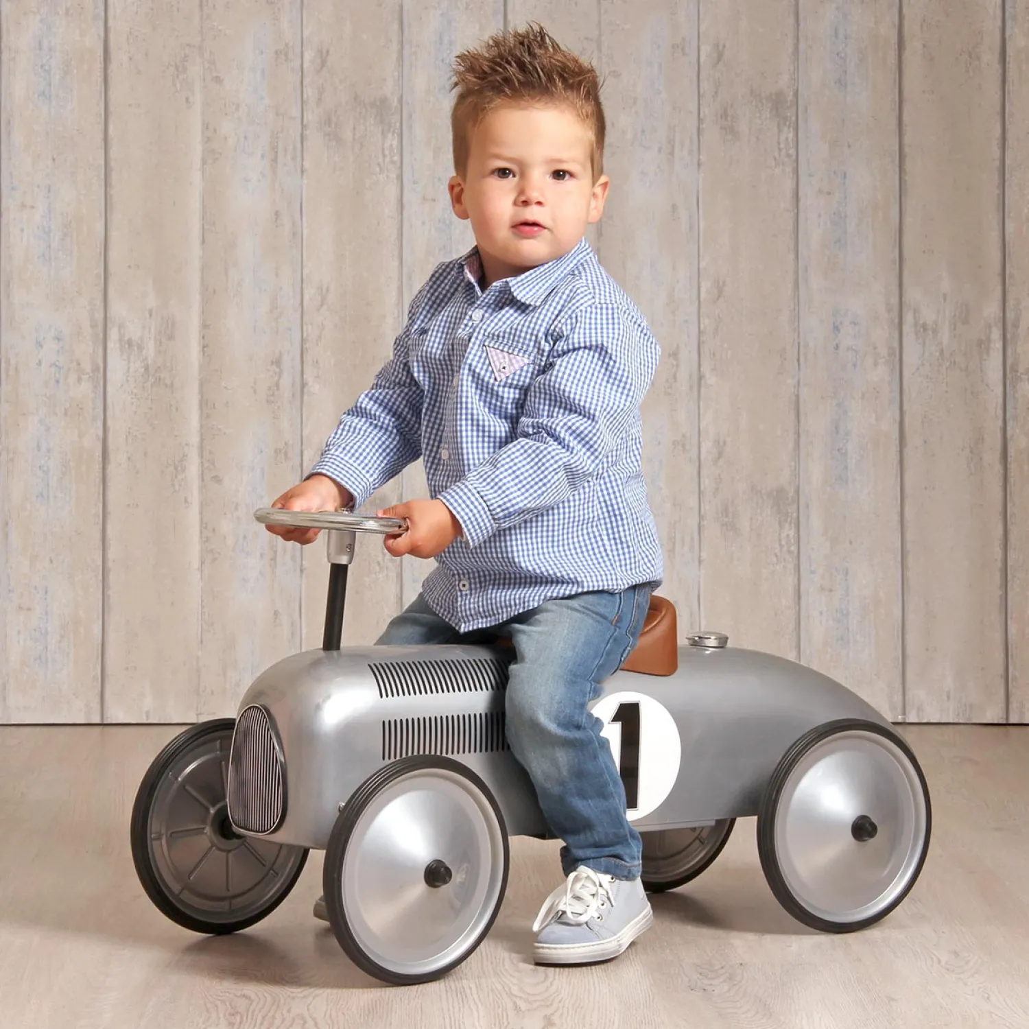 Retro Loopauto Zilver-Goki Sale