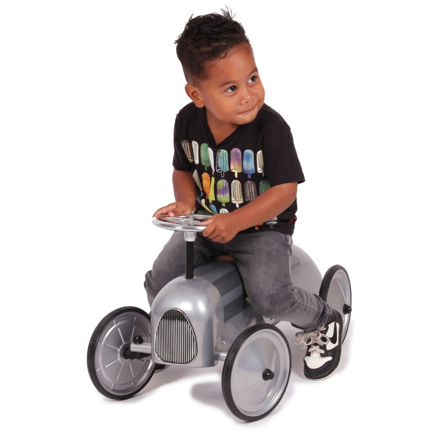 Retro Loopauto Zilver-Goki Sale