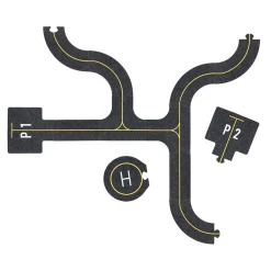 Speelset Wegdelen Vliegveld met Accessoires - 26dlg.>Goki Sale