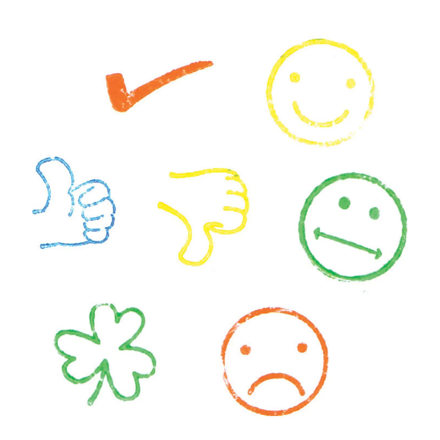 Stempelset, 8dlg.-Goki Best