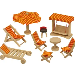 Tuinset Poppenhuis>Goki New