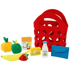 Goki Winkeltas met Boodschappen Vilt, 9dlg. Outlet