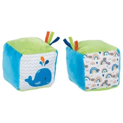 Zachte Kubus met knisperfolie en Bel Walvis>Goki