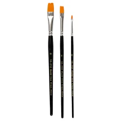 Gold Line Penselen Rond, 5st.-Creativ Company Clearance