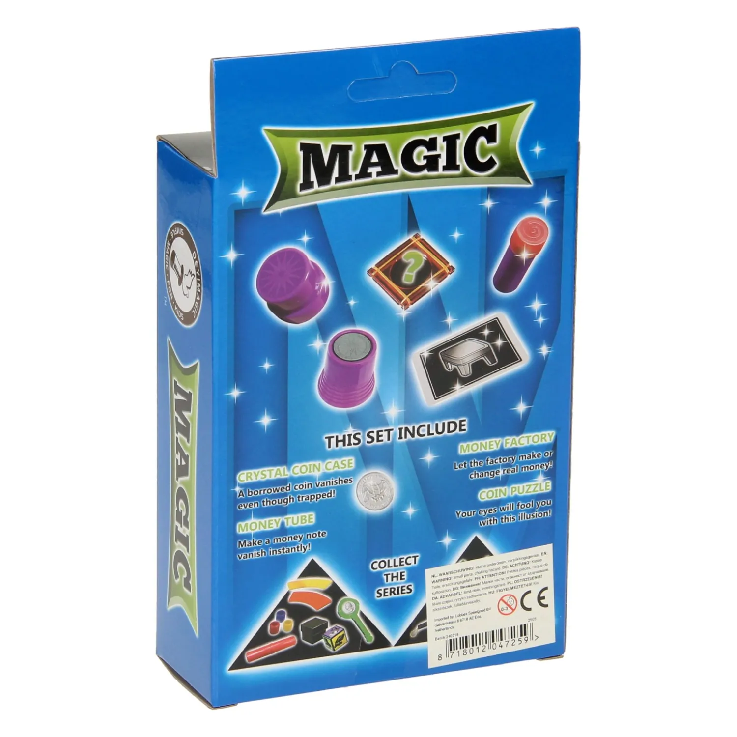 Goocheldoosje Blauw>