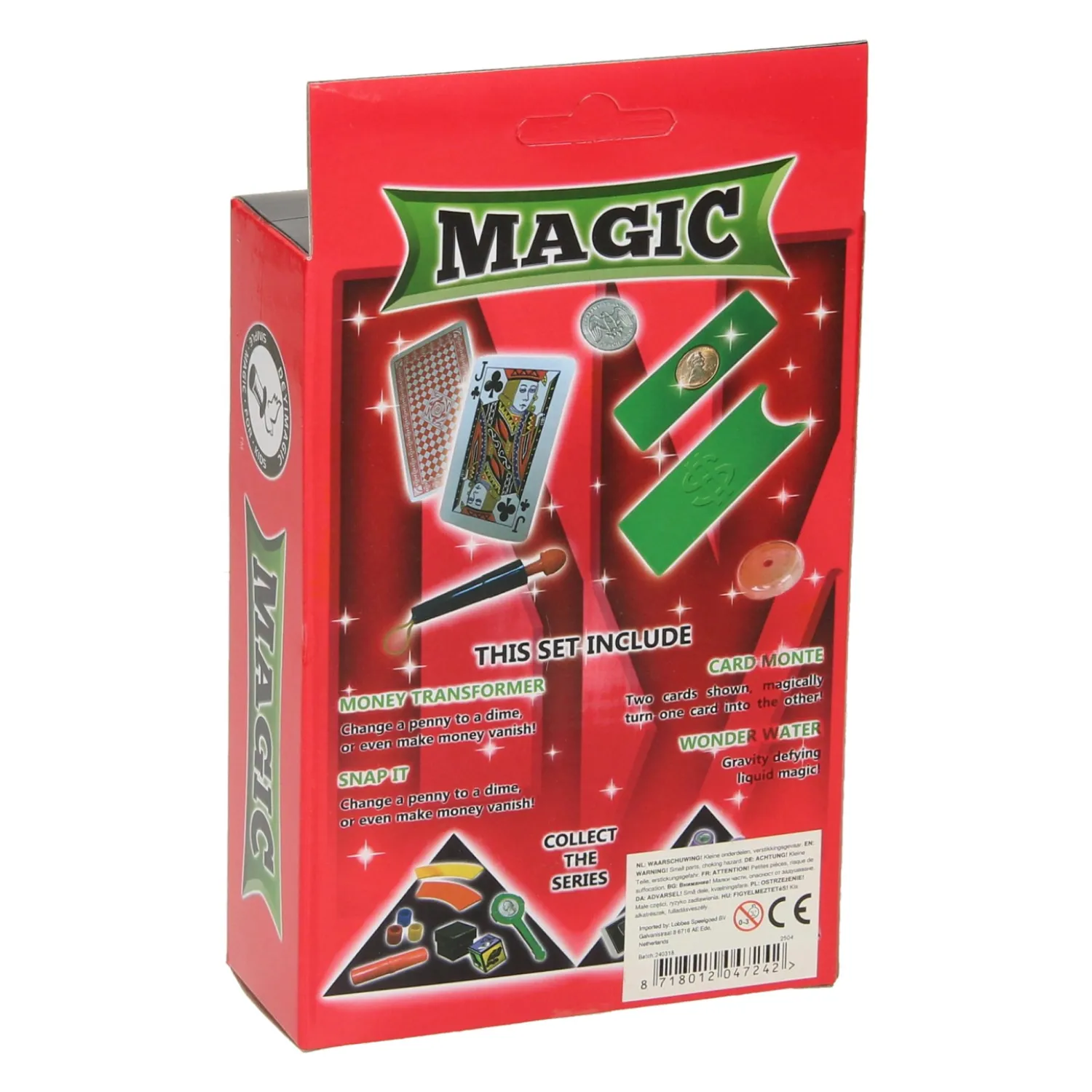 Goocheldoosje Rood Outlet