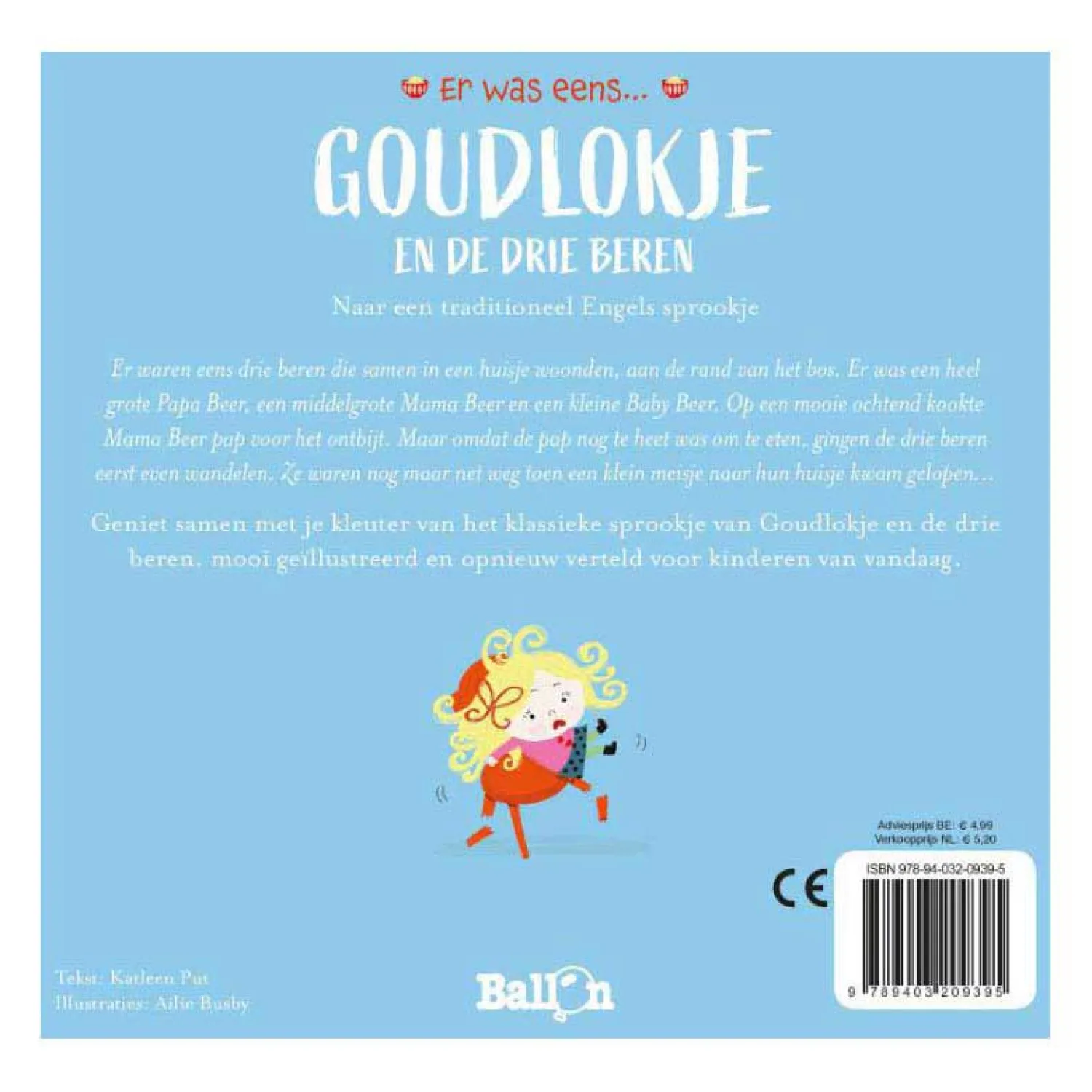 Goudlokje en de drie beren-Standaard Uitgeverij Hot