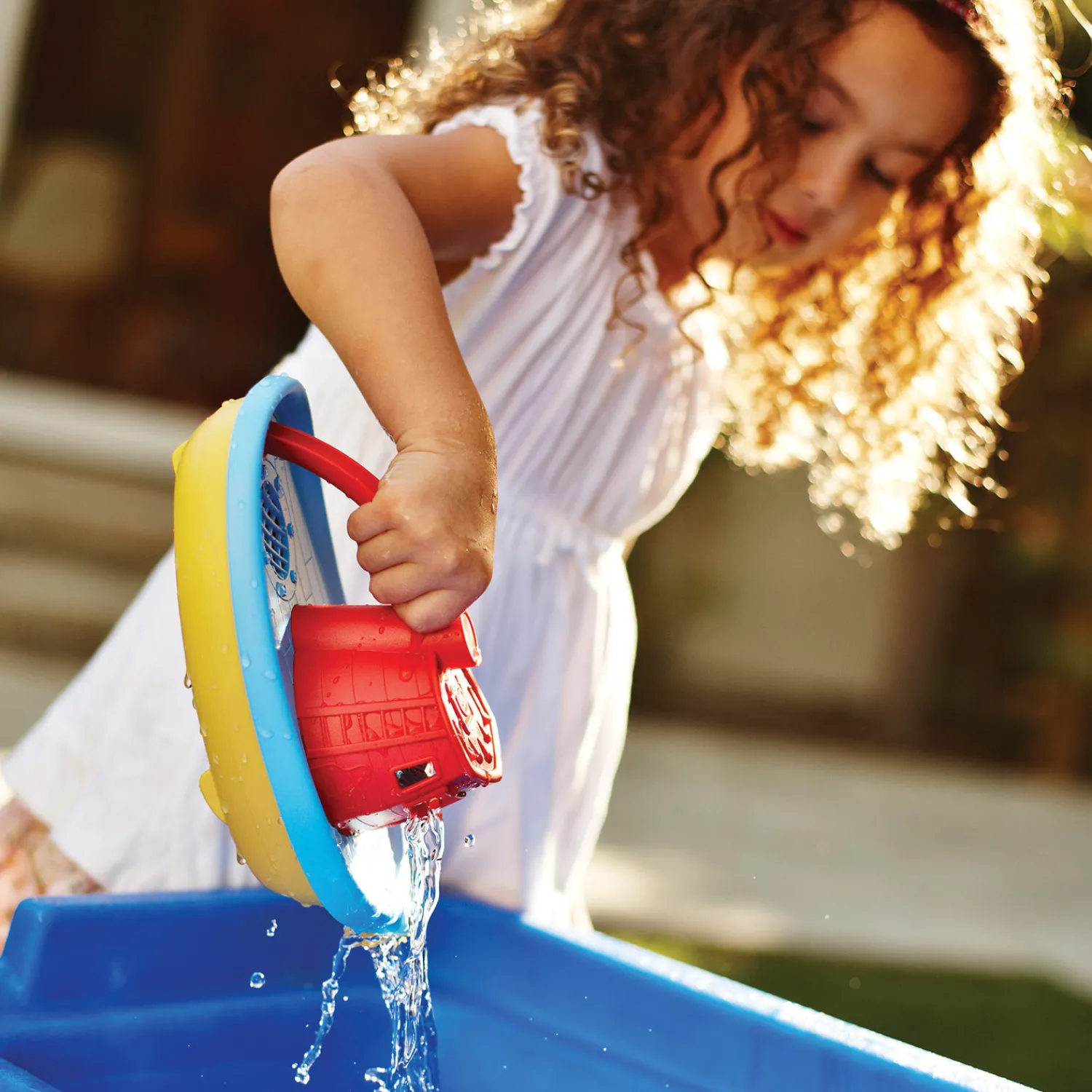 Sleepboot - Rood/Blauw>Green Toys Best