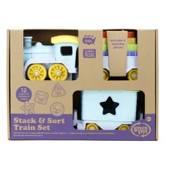 Stapel en Sorteer Trein, 12dlg.>Green Toys Discount
