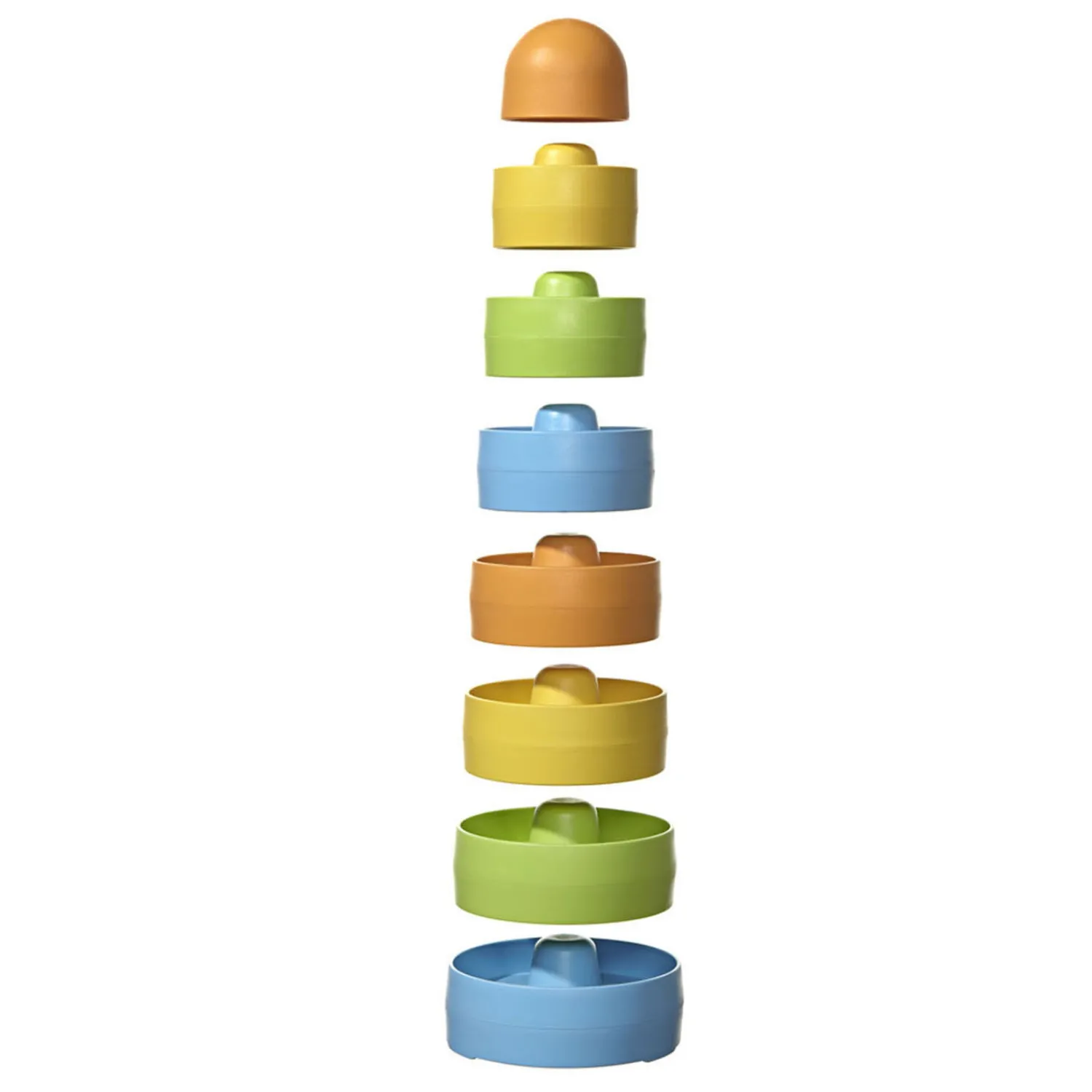 Stapeltoren Rond, 8dlg.-Green Toys Outlet