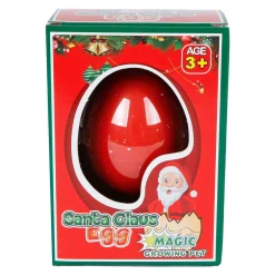 Groei-Ei Kerstman/Sneeuwpop, 6cm-