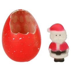 Groei-Ei Kerstman/Sneeuwpop, 6cm-