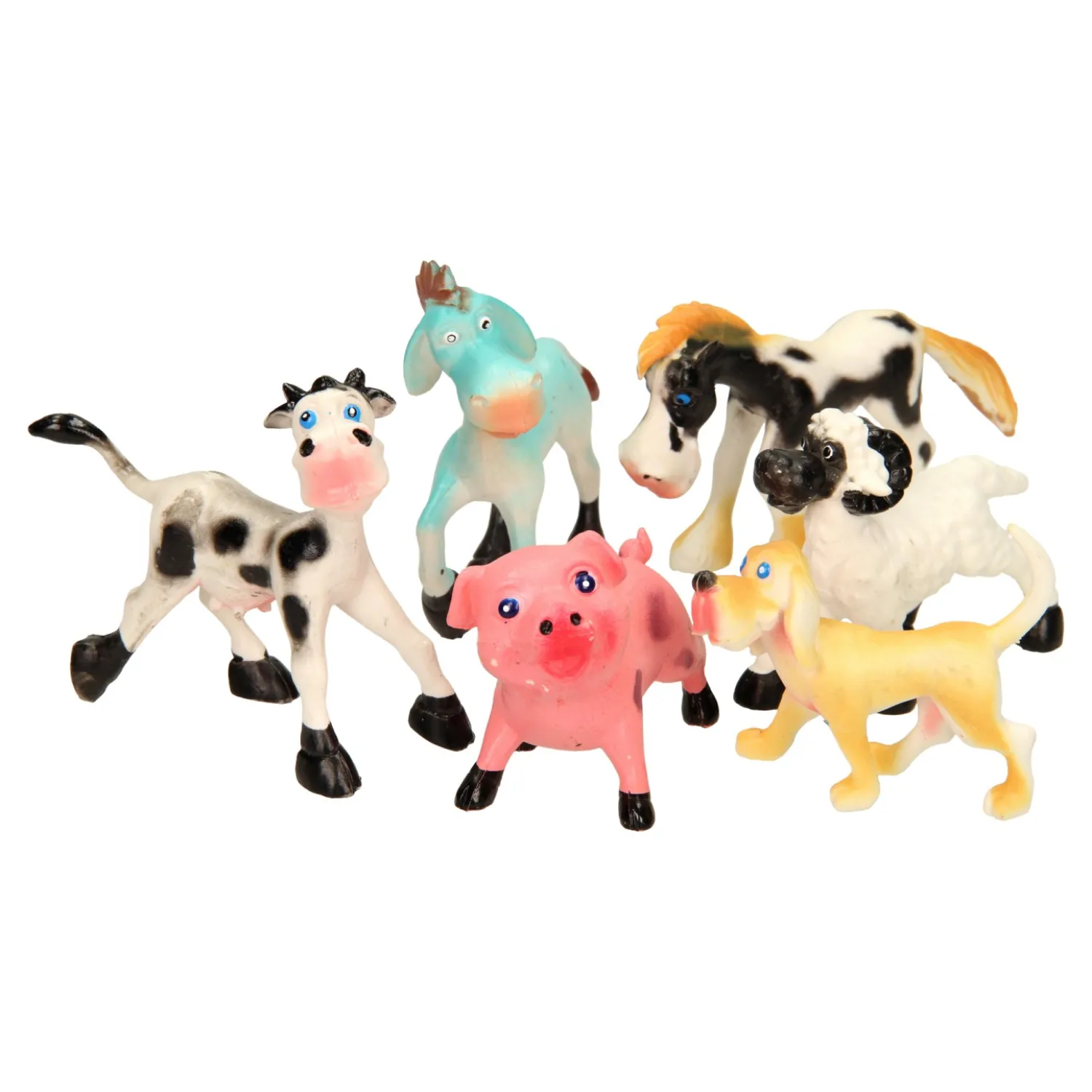 Guitige Boerderijdieren Speelset, 6st.> Sale