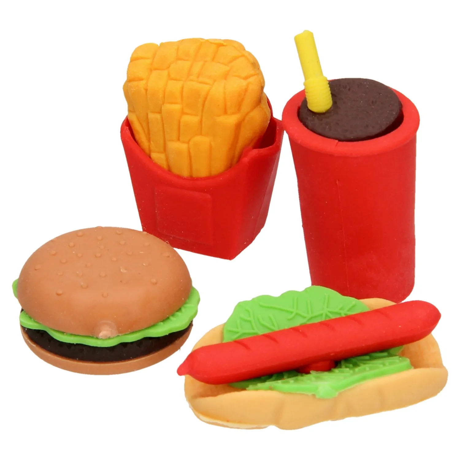 Duckiez Gummetjes Fastfood, 4st. Hot