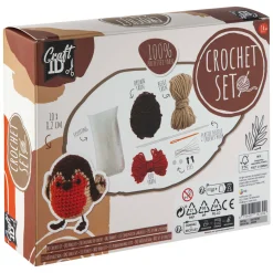 Haakpakket Roodborstje - incl. Naald en Draad-Creative Craft Group Clearance