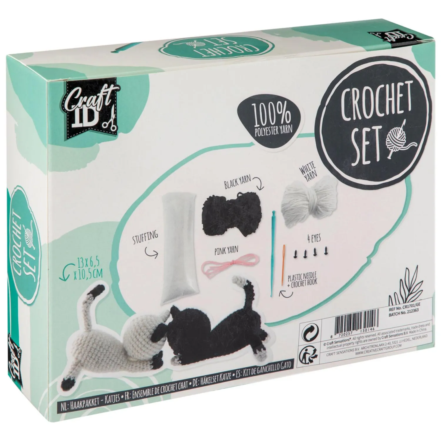 Haakpakket Twee Katjes - incl. Naald en Draad>Creative Craft Group Online