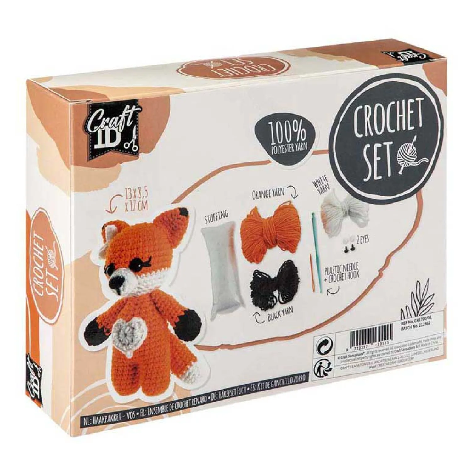 Haakpakket Vosje - incl. Naald en Draad>Creative Craft Group Discount