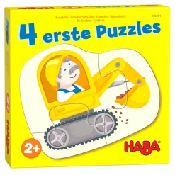 4 Eerste Puzzels Bouwplaats-Haba Online