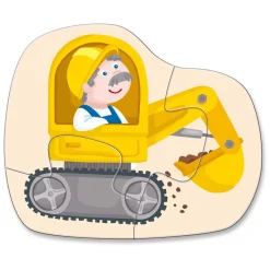 4 Eerste Puzzels Bouwplaats-Haba Online