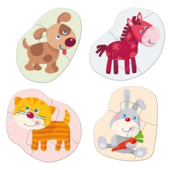 4 Eerste Puzzels Jonge Dieren>Haba