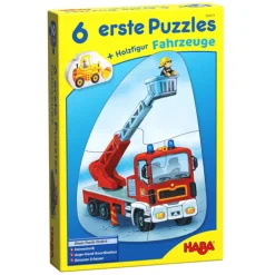 6 Eerste Puzzels Voertuigen>Haba New