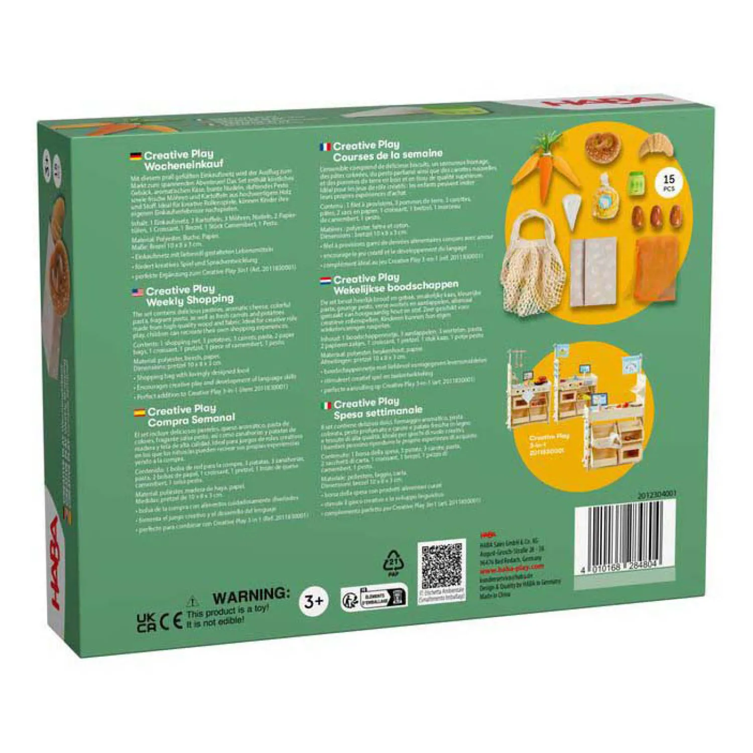 Creative Play - Wekelijkse Boodschappen-Haba Clearance